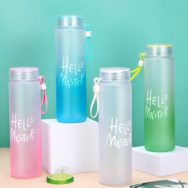 7.5 Inch Glass Water Bottle - 500ml - Image 2